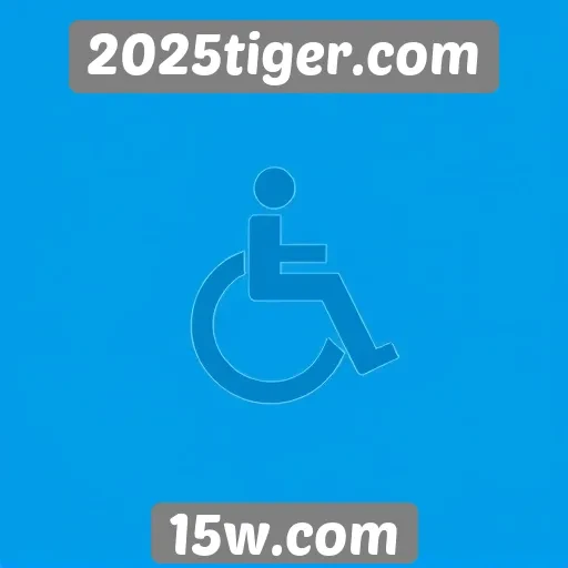 Acessibilidade e design do site 2025tiger.com